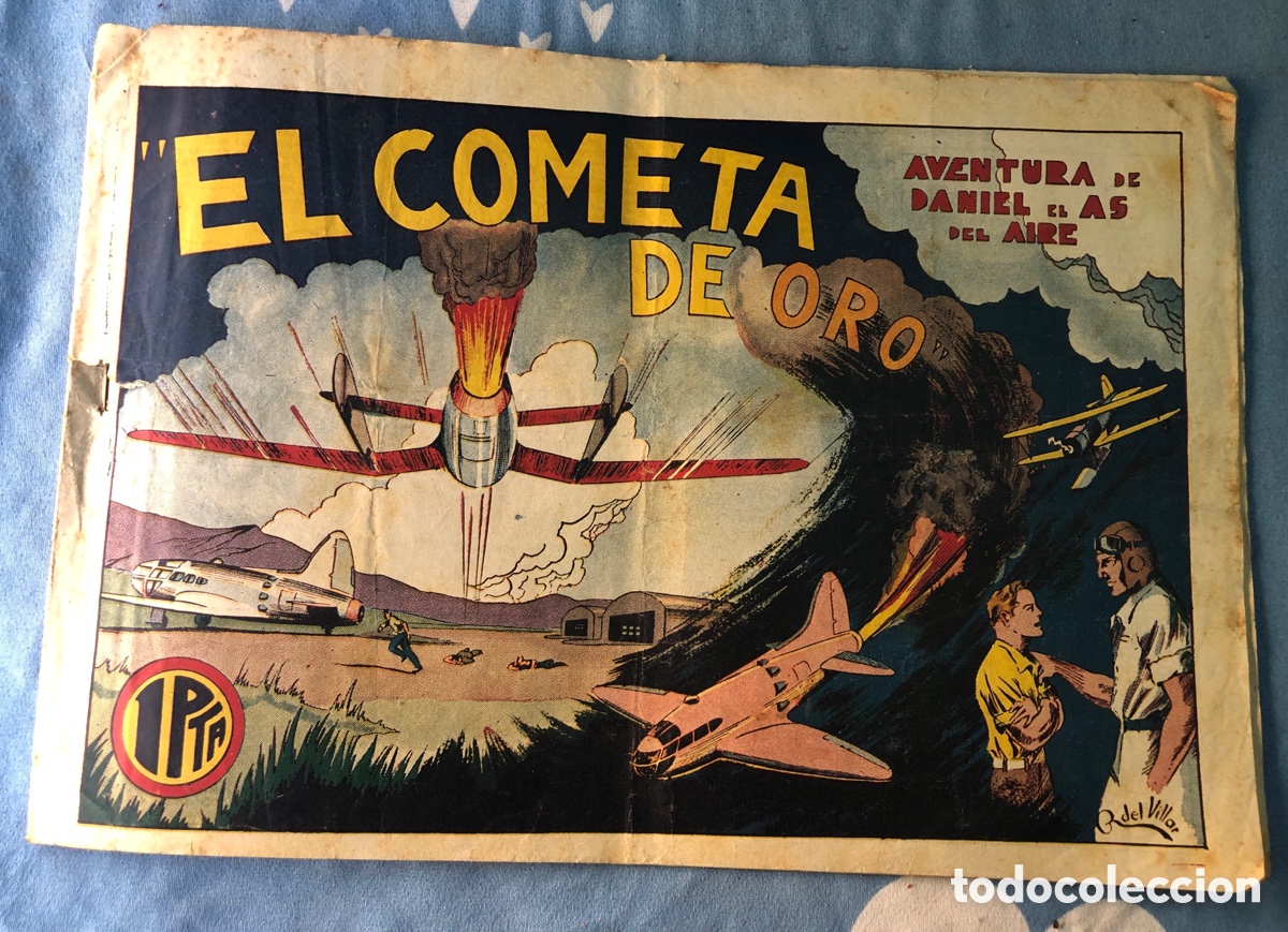 Tebeos: AVENTURAD DE DANIEL EL AS DEL AIRE- EL COMETA DE ORO. - Foto 1