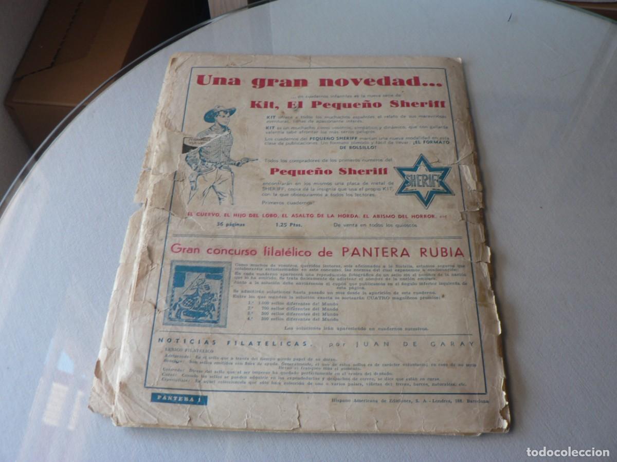 Tebeos: PANTERA RUBIA N&ordm; 1 - Foto 4