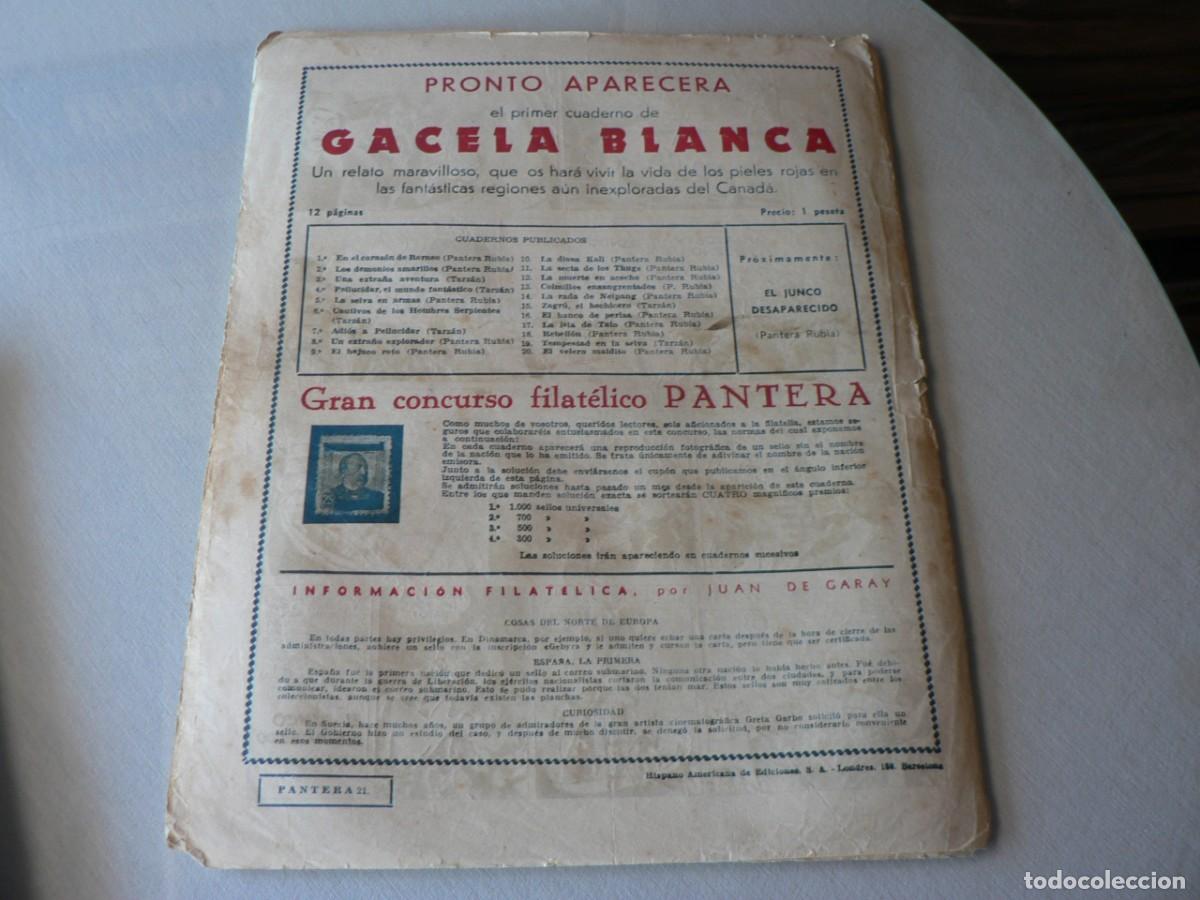 Tebeos: PANTERA RUBIA N&ordm; 21 - Foto 2