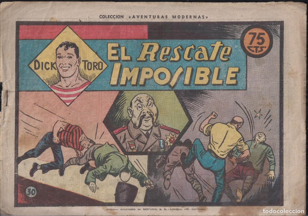 Tebeos: DICK TORO N&ordm; 30: EL RESCATE IMPOSIBLE - Foto 1