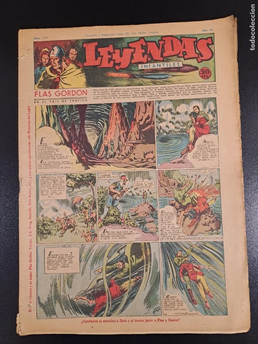 Tebeos: Leyendas 119, Hispano Americana - Foto 1