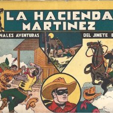 Tebeos: EL JINETE ENMASCARADO 2: LA HACIENDA MARTINEZ, 1943, HISPANO AMERICANA