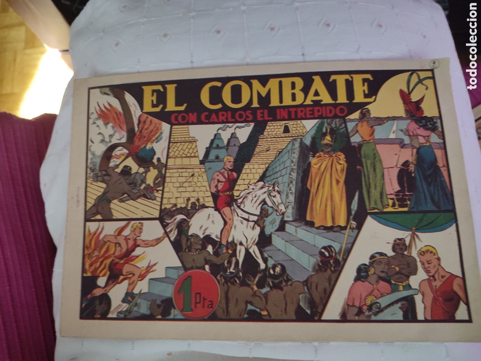 Tebeos: Carlos el intr&eacute;pido,el combate - Foto 1