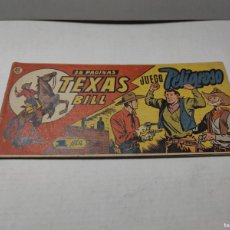 Tebeos: COMIC - TEXAS BILL - JUEGO PELIGROSO N°49 - EDICIONES HISPANO AMERICANA -1949