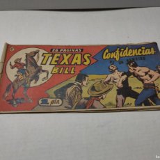 Tebeos: COMIC - TEXAS BILL - CONFIDENCIAS DE UN BANDIDO N°47 - EDICIONES HISPANO AMERICANA -1949
