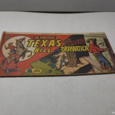 Tebeos: COMIC - TEXAS BILL - NOCHE DRAMÁTICA N°77 - EDICIONES HISPANO AMERICANA -1949