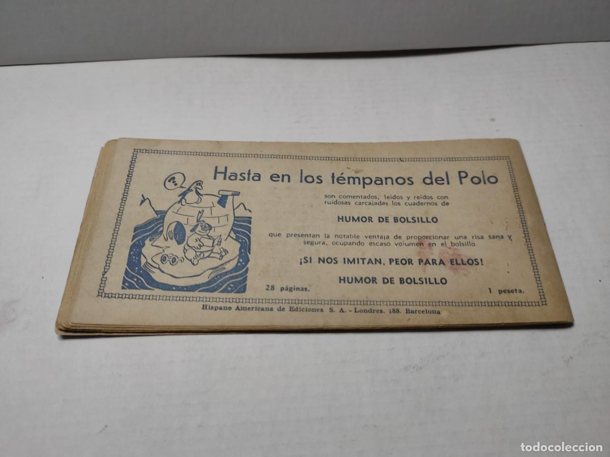 Tebeos: Comic - TEXAS BILL - NOCHE DRAM&Aacute;TICA N&deg;77 - EDICIONES HISPANO AMERICANA -1949 - Foto 4