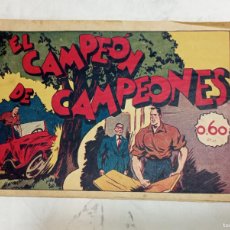 Tebeos: ANTIGUO COMIC JUAN CENTELLA Nº 36- EL CAMPEON DE CAMPEONES - ED. HISPANO AMERICANA AÑO 1940