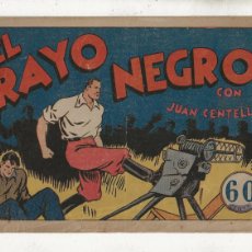 Tebeos: JUAN CENTELLA Nº 31 - EL RAYO NEGRO - HISPANO AMERICANA 1940 (ORIGINAL)