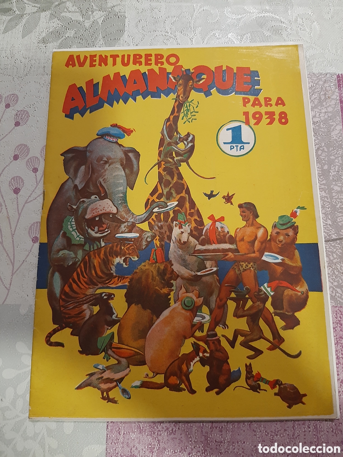 Tebeos: Aventurero, almanaque para 1938 - Foto 1