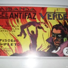 Tebeos: REEDICION JUAN CENTELLA 2 LA BANDA DEL ANTIFAZ VERDE-EL BOXEADOR ENMASCARADO.IBERCOMIC,1988