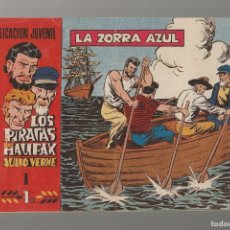 Tebeos: AVENTURAS CÉLEBRES - LOS PIRATAS DEL HALIFAX Nº 111 - LA ZORRA AZUL - HISPANO AMERICANA 1960