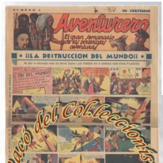 Tebeos: AVENTURERO EL GRAN SEMANARIO (1A. SERIE ) N. 1 HISPANO AMERICANA , ORIGINAL DE 1935 - VER IMÁGENES