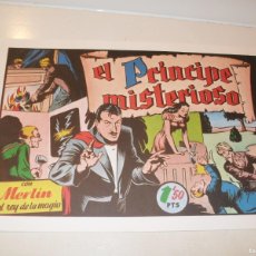 Tebeos: (FACSIMIL)MERLIN,EL MAGO(MANDRAKE) 43 EL PRINCIPE MISTERIOSO,(DE 45),HISPANOAMERICANA,1943