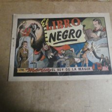 Tebeos: MERLÍN Nº 38, ORIGINAL DE HISPANO AMERICANA, 1943, EL LIBRO NEGRO
