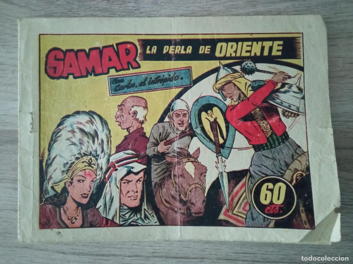 Tebeos: CARLOS EL INTREPIDO, N&ordm; 32, SAMAR LA PERLA DE ORIENTE - Foto 1
