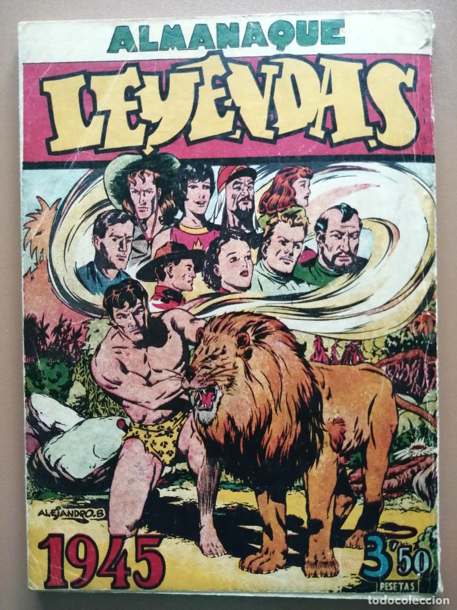 Tebeos: LEYENDAS- ALMANAQUE 1945 - Foto 3