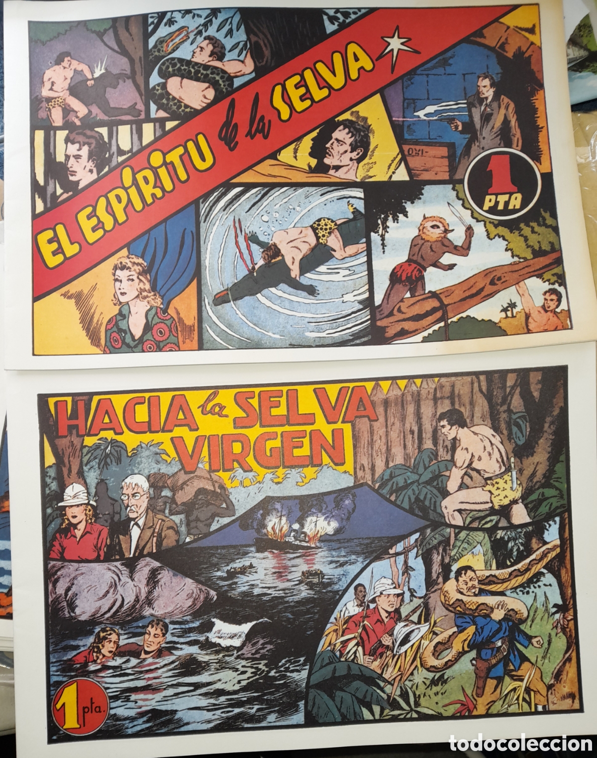 Tebeos: EL ESPIRITU DE LA SELVA. COLECCION COMPLETA ( REEDICION) - Foto 1