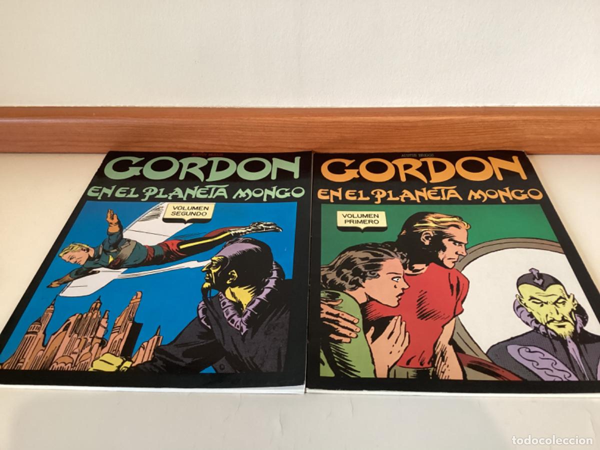 Tebeos: Flash Gordon en el planeta mongo coleccion completa dos tomos ediciones bo - Foto 1