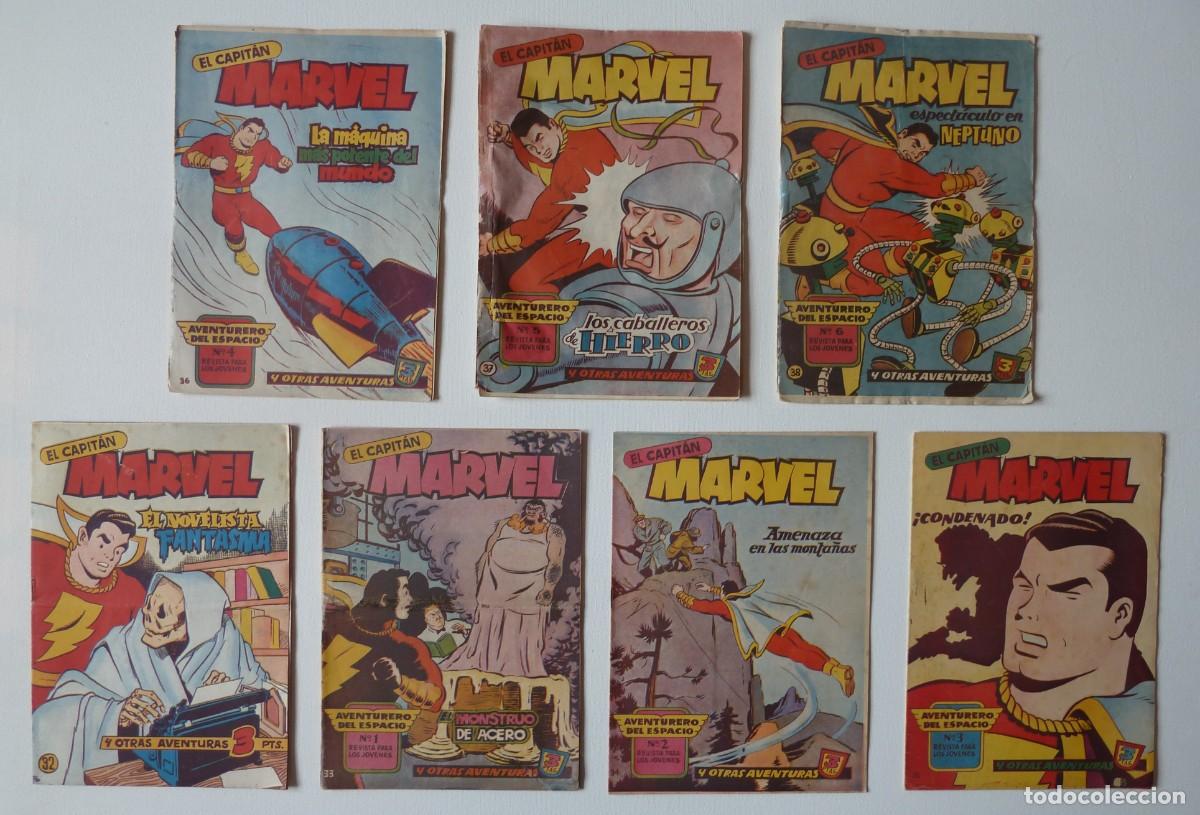 Tebeos: CAPITAN MARVEL 1960. COLECCION COMPLETA ORIGINAL. 38 TEBEOS - Foto 15