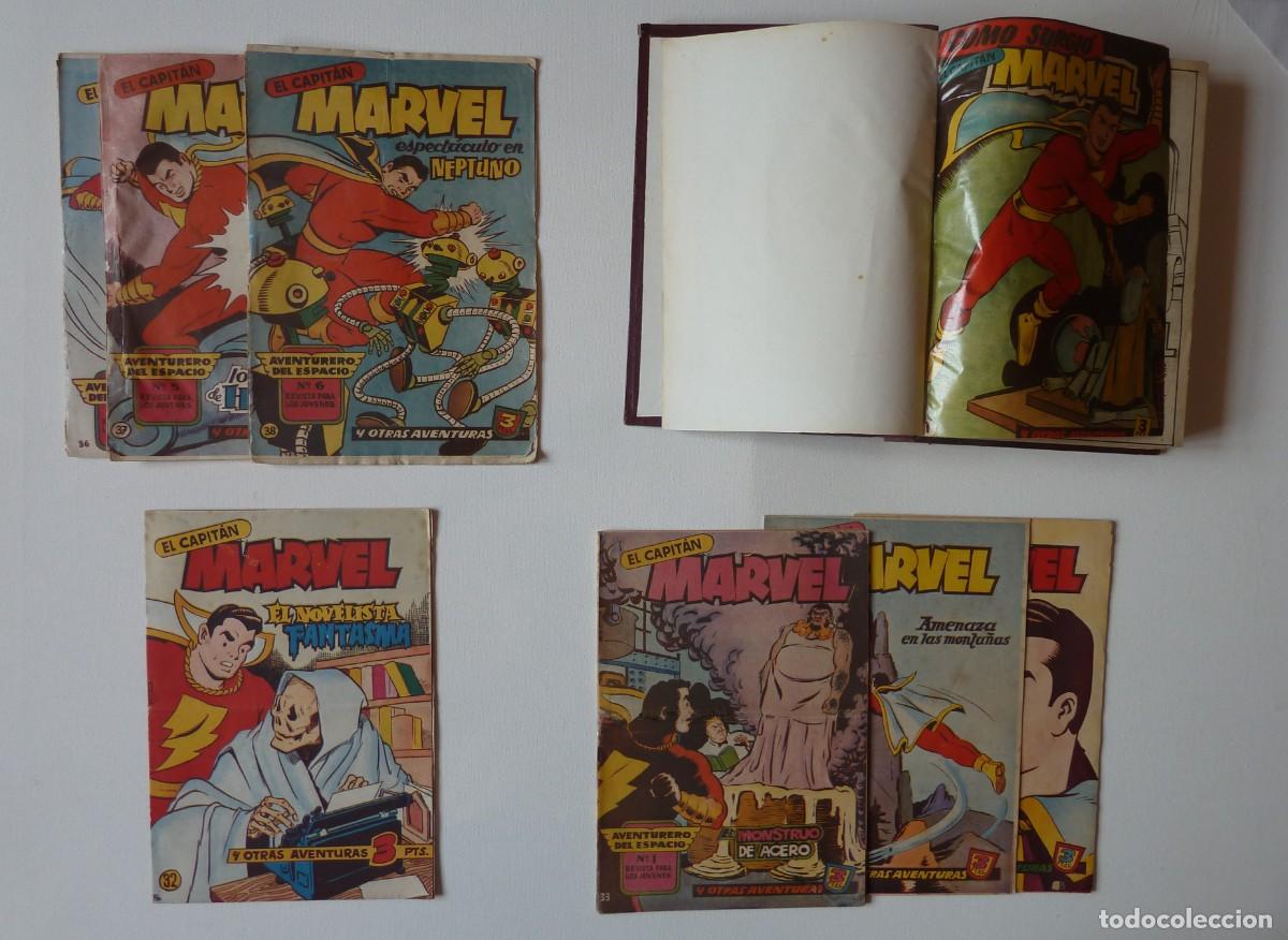 Tebeos: CAPITAN MARVEL 1960. COLECCION COMPLETA ORIGINAL. 38 TEBEOS - Foto 17
