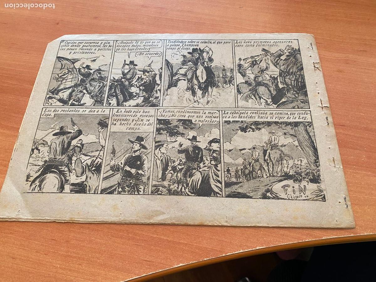 Tebeos: EL SHERIFF THOMPSON N&ordm; 6. EN PODER DE LOS INDIOS (ORIGINAL HISPANO AMERICANA) (COB154) - Foto 2