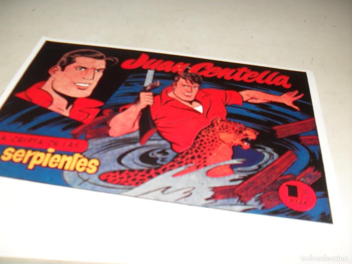 Tebeos: (FACSIMIL) JUAN CENTELLA N&ordm; 4 LA CRIPTA DE LAS SERPIENTES,(DE 36).HISPANOAMERICANA,1955 - Foto 1