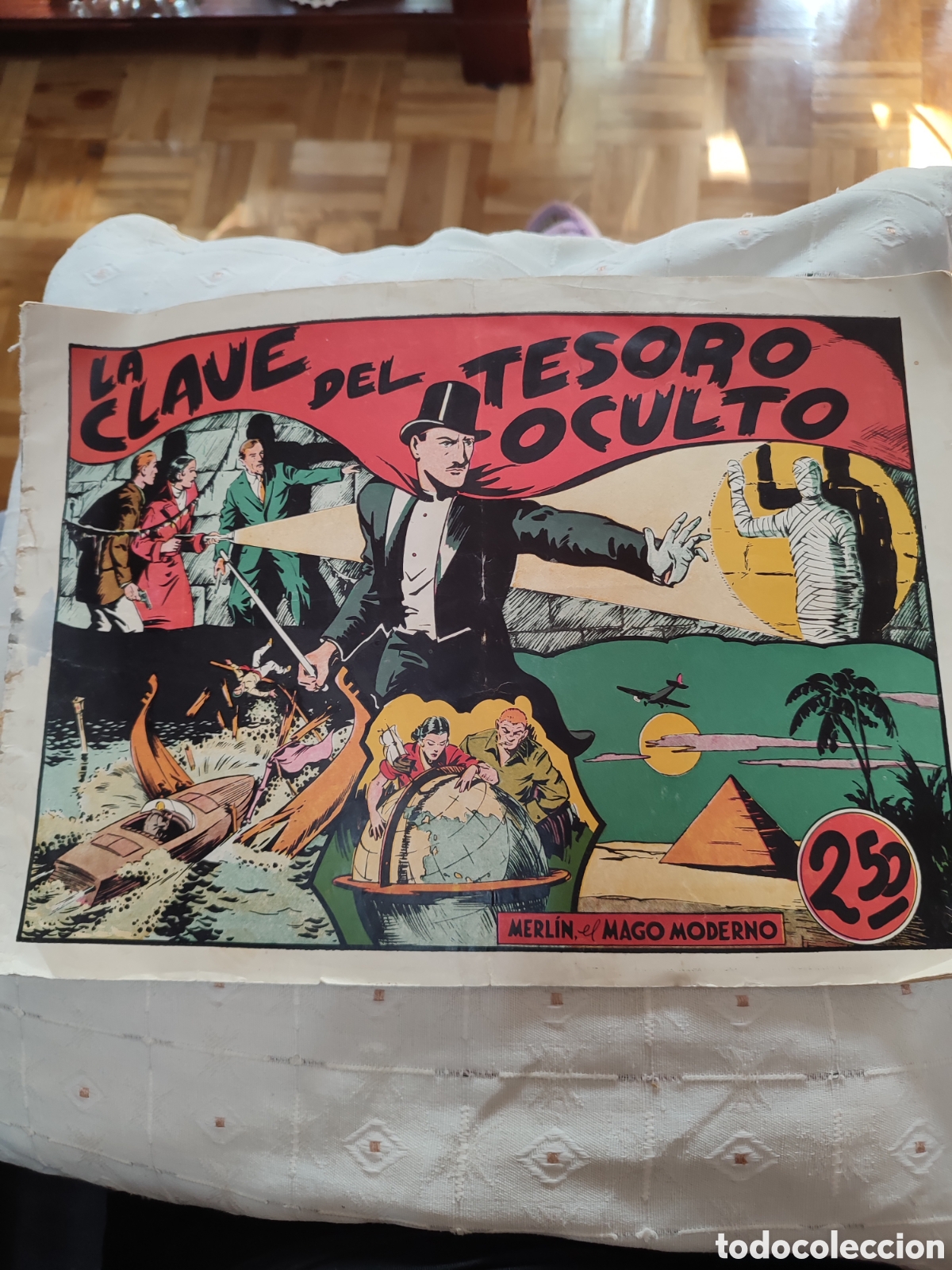 Tebeos: Merl&iacute;n el mago,la clave del tesoro oculto - Foto 1