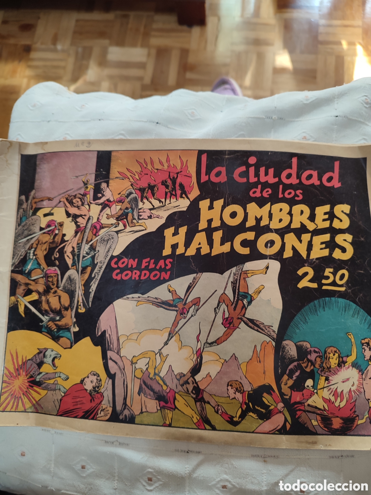 Tebeos: Flash Gordon ,la ciudad de los s hombres halcones - Foto 1