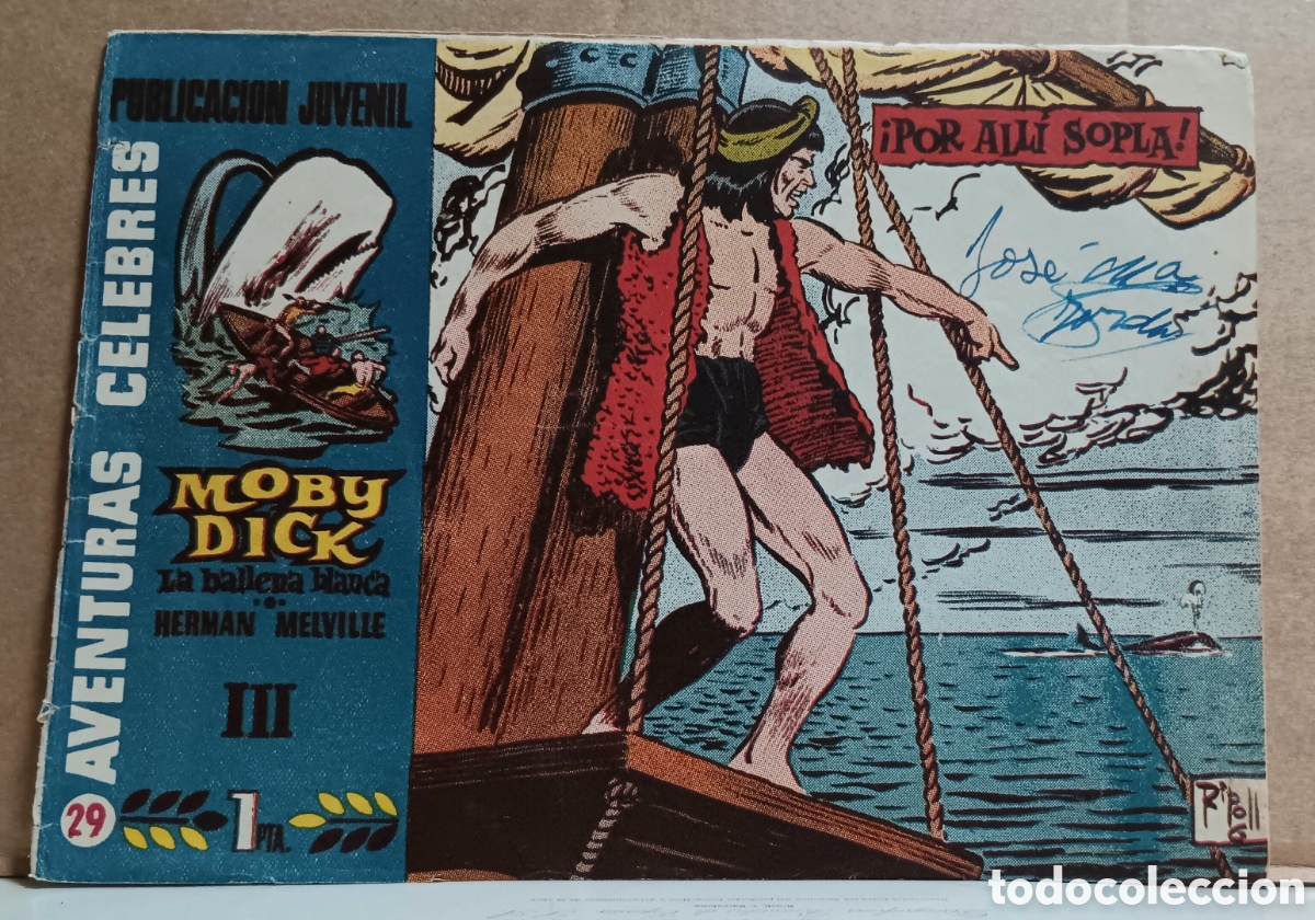 Tebeos: TEBEOS-COMICS GOYO ● AVENTURAS CELEBRES 27 a 30 ● MOBY DICK ● UU99 X0224 ●
