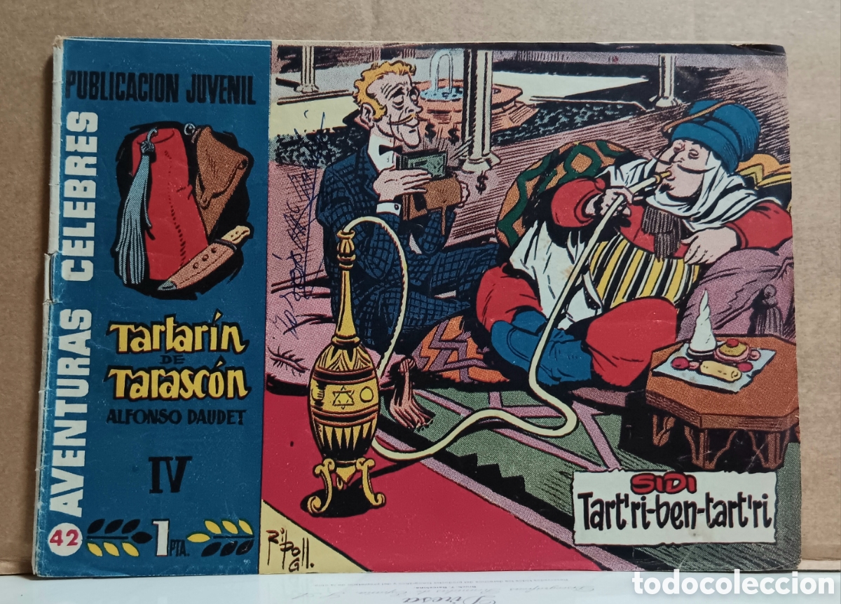 Tebeos: TEBEOS-COMICS GOYO ● AVENTURAS CELEBRES 39 a 44 ● TARTARIN DE TARASCON COMPLETA ● UU99 X0224 ●