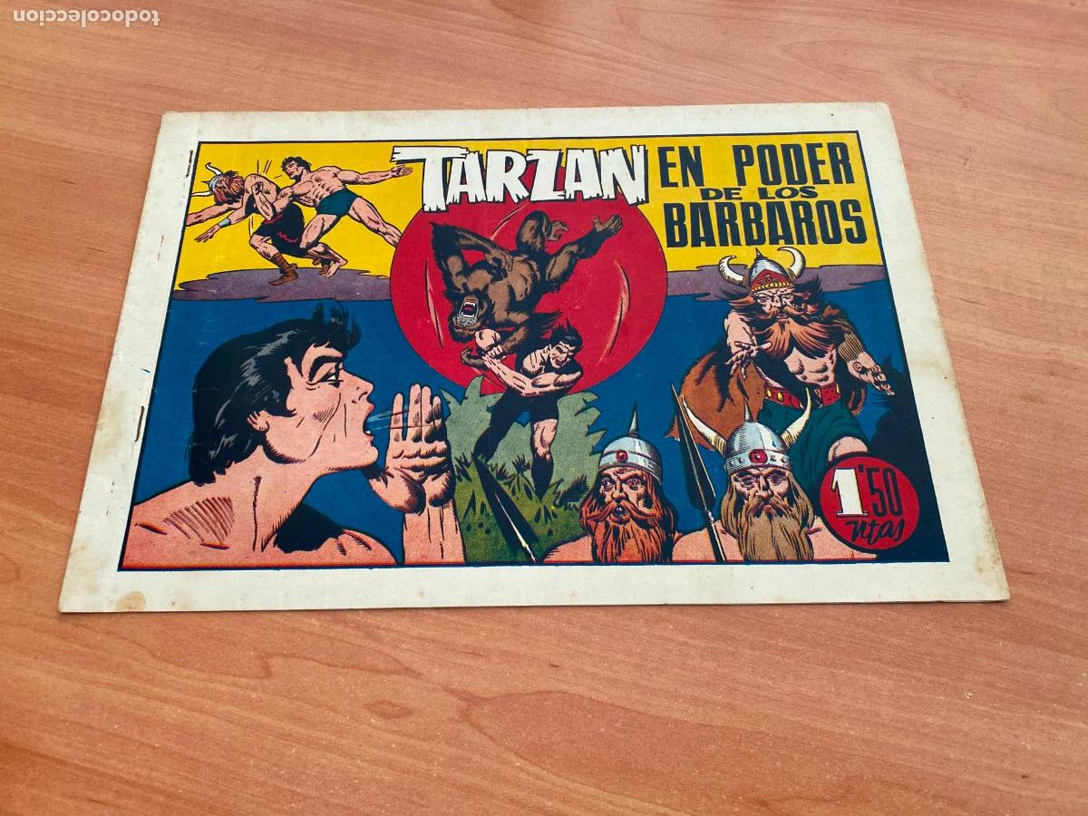 Tebeos: TARZAN N&ordm; 17 EN PODER DE LOS BARBAROS (HISPANO AMERICANA) (COB250) - Foto 1