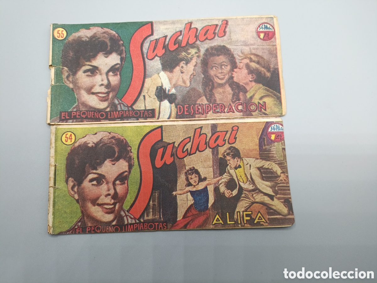 Tebeos: Lote de 15 comics SUCHAI A&ntilde;o 1949 - Foto 2