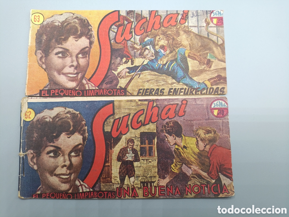 Tebeos: Lote de 15 comics SUCHAI A&ntilde;o 1949 - Foto 6