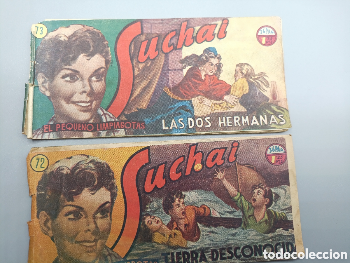 Tebeos: Lote de 15 comics SUCHAI A&ntilde;o 1949 - Foto 7