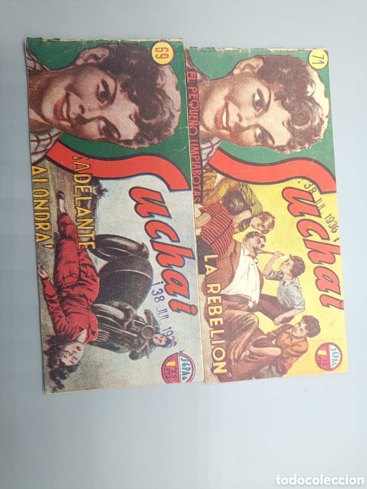 Tebeos: Lote de 15 comics SUCHAI A&ntilde;o 1949 - Foto 9