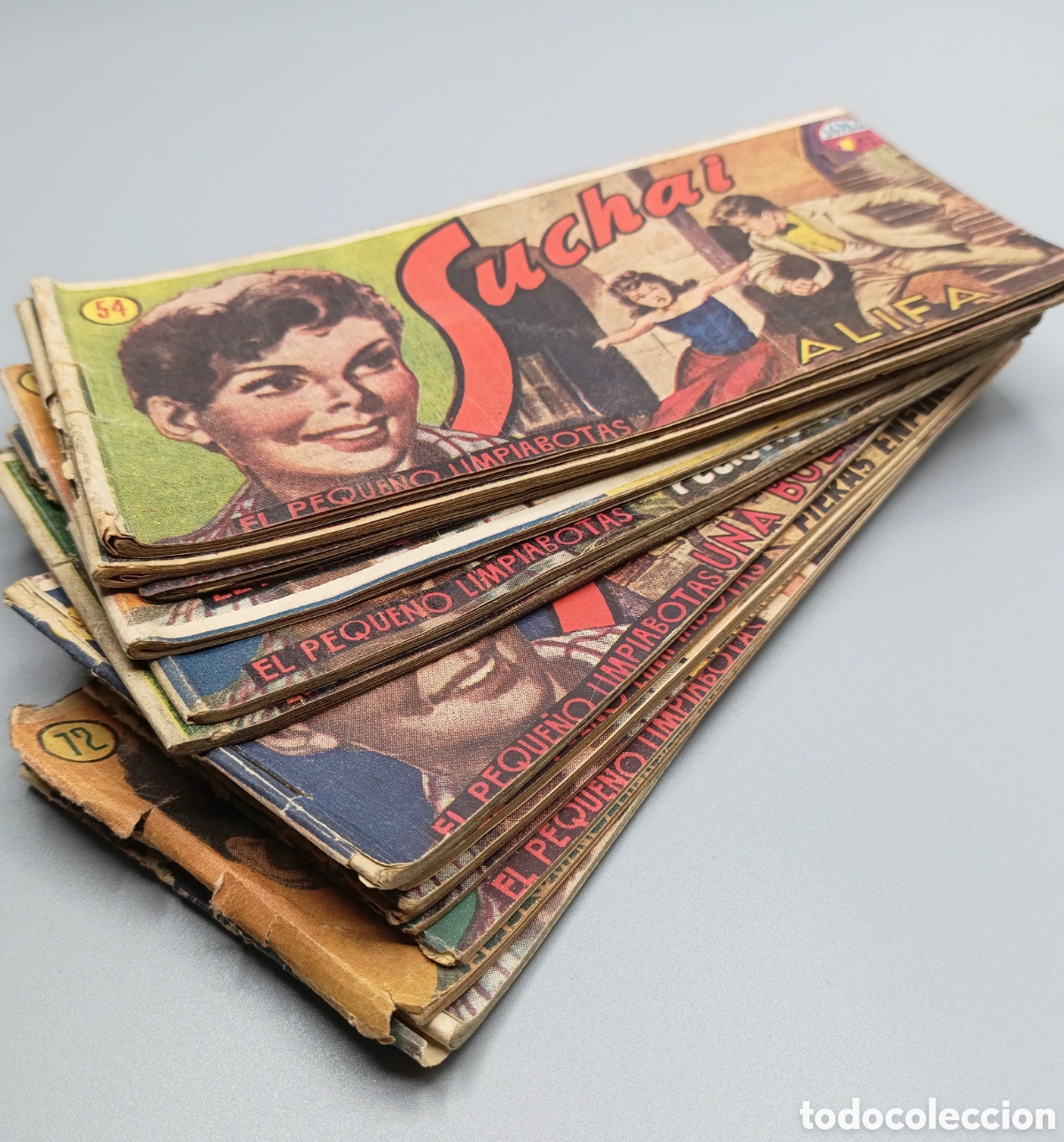 Tebeos: Lote de 15 comics SUCHAI A&ntilde;o 1949 - Foto 1