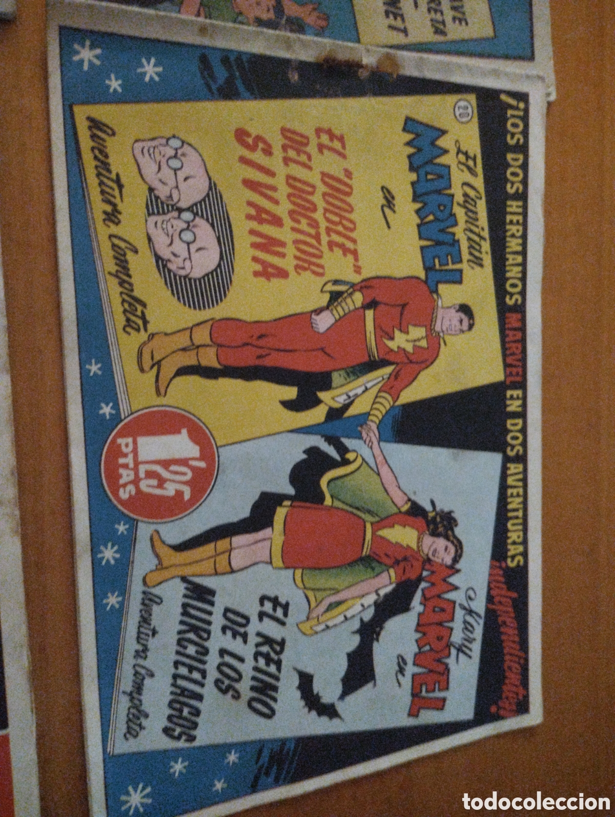 Tebeos: #!Capitan Marvel. 4 comics muy antiguos 1947 !! - Foto 3