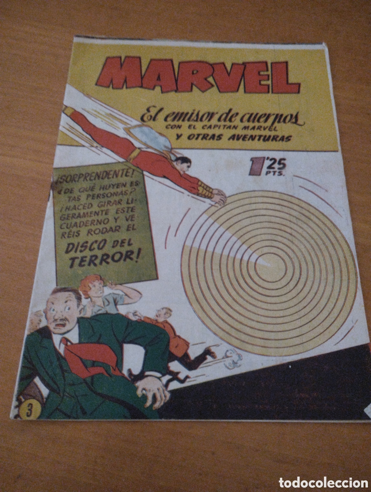 Tebeos: !CAPITAN MARVEL. 2 COMICS ANTIGUOS! - Foto 3