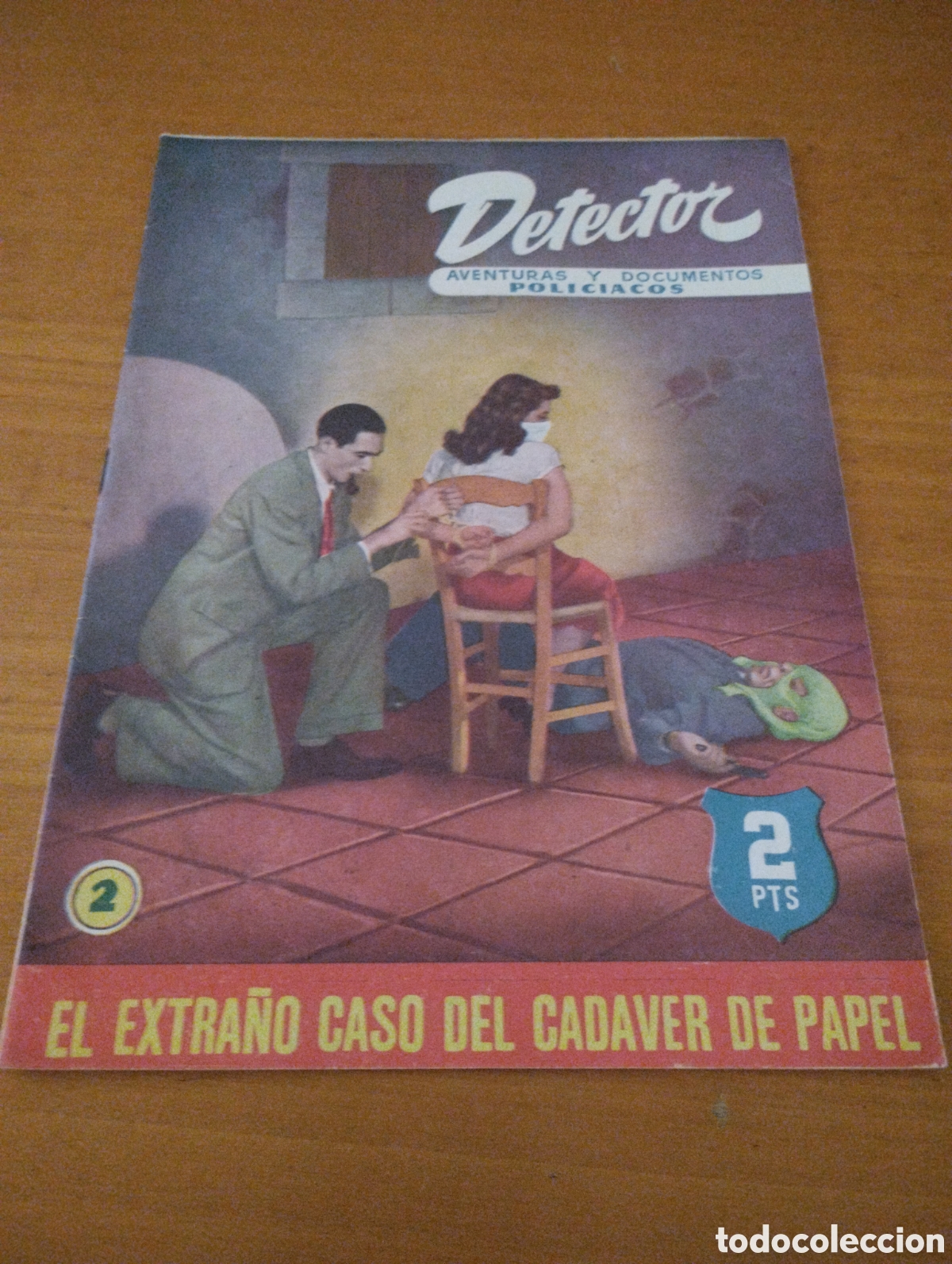 Tebeos: COMIC.ANTIGUO DETECTOR HISPANO AMERICANA - Foto 1