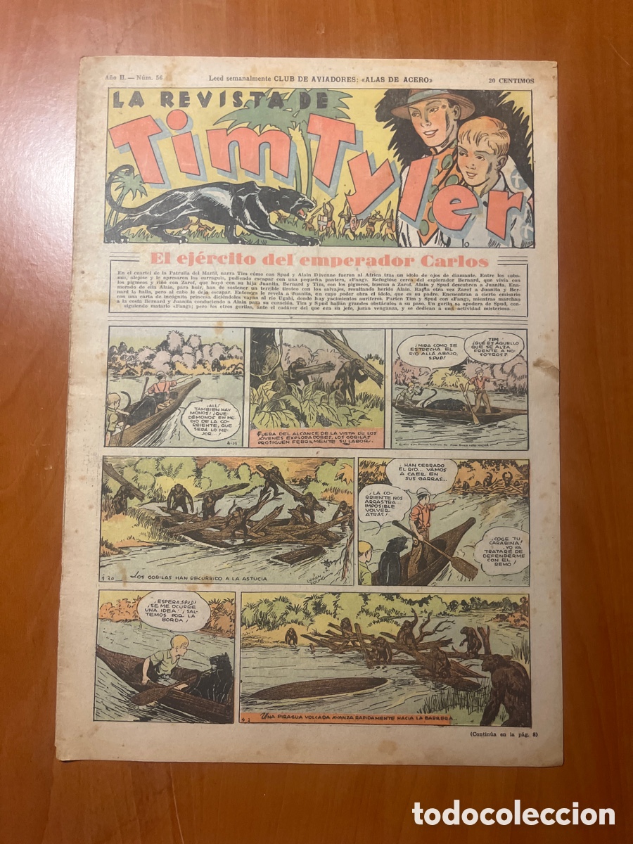 Tebeos: TIM TYLER, N&Uacute;MERO 56, (EDITORIAL HISPANO AMERICANA) - Foto 1
