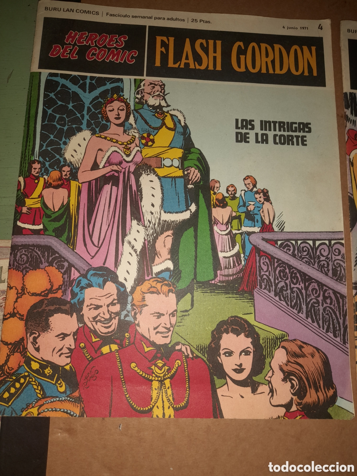 Tebeos: Flas Gordon 2 n&uacute;meros el 4 y 5 del a&ntilde;o 1971 - Foto 3