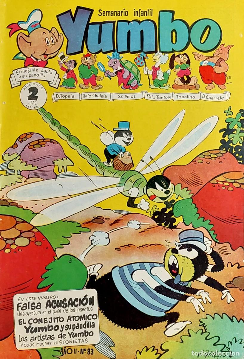 Tebeos: LOTE DE 2 COMICS (YUMBO 2&ordf; EPOCA ) d&eacute;cada de los 40 - Foto 1