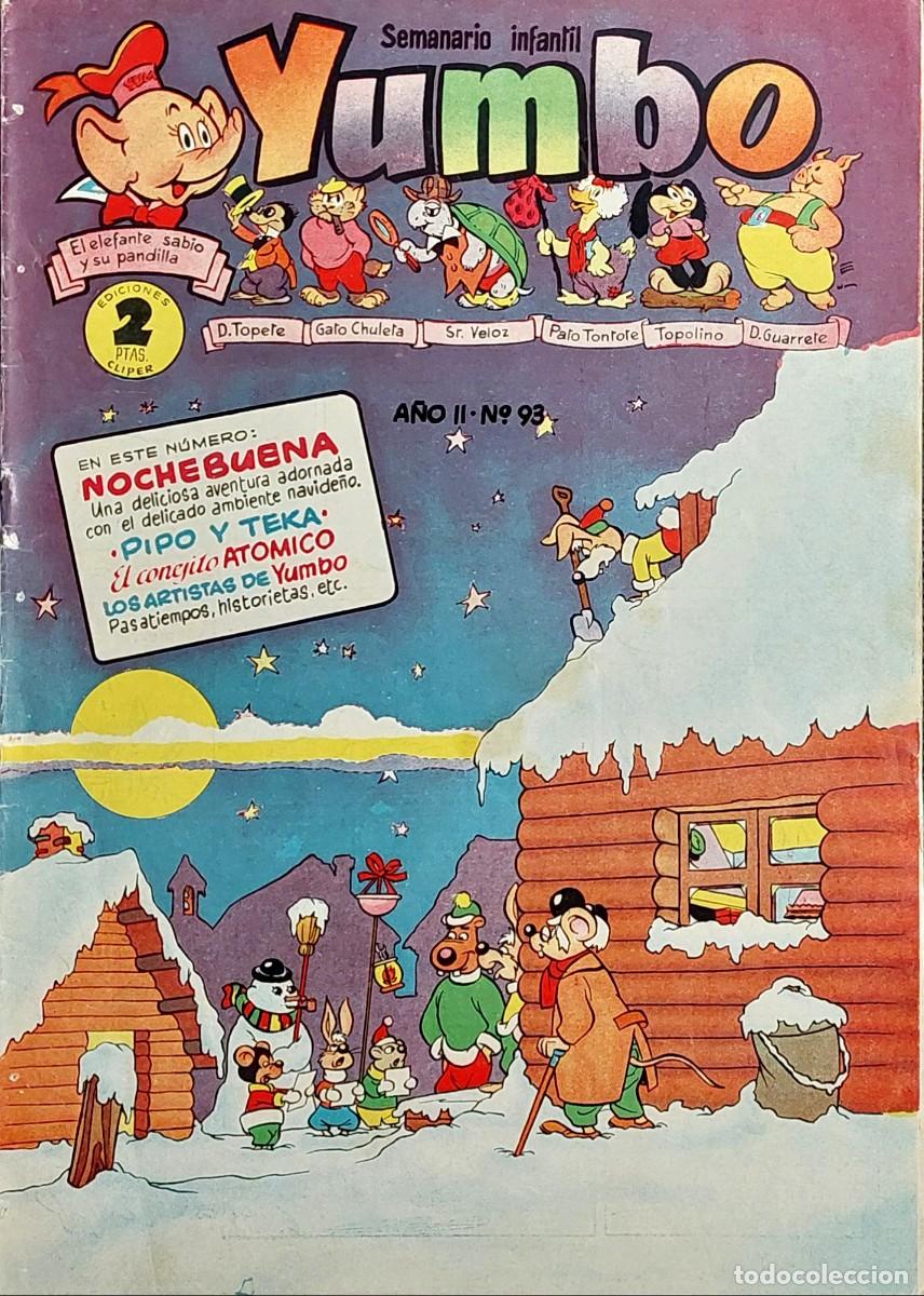 Tebeos: LOTE DE 2 COMICS (YUMBO 2&ordf; EPOCA ) d&eacute;cada de los 40 - Foto 3