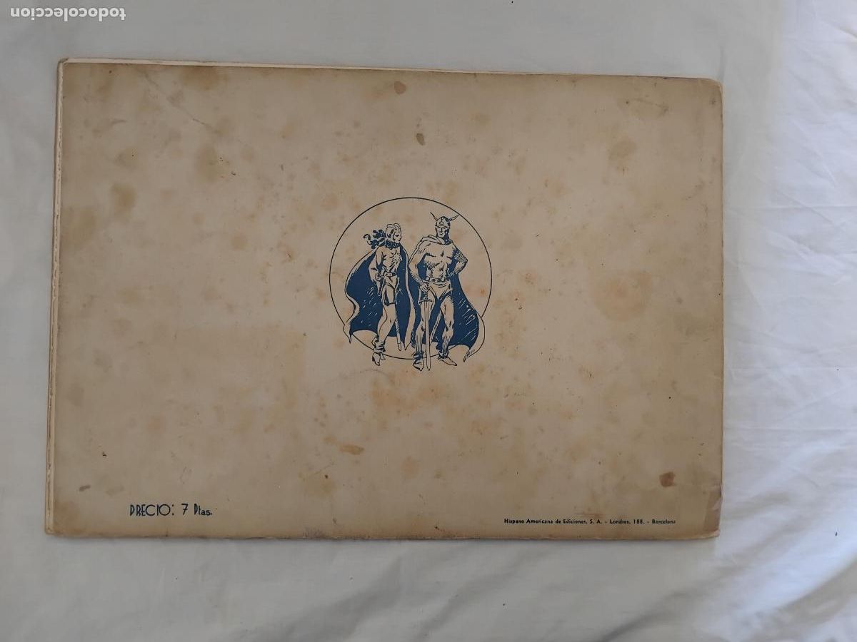 Tebeos: FLAS GORDON N&ordm; 2. HISPANO AMERICANA DE EDICIONES - ORIGINAL. - Foto 2