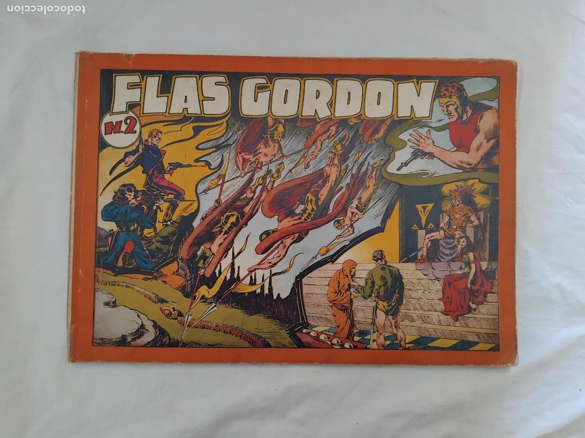 Tebeos: FLAS GORDON N&ordm; 2. HISPANO AMERICANA DE EDICIONES - ORIGINAL. - Foto 1