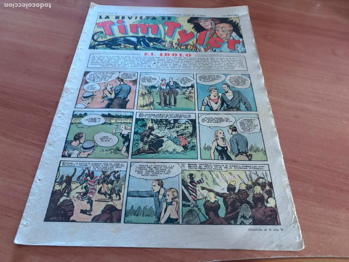 Tebeos: TIM TYLER N&ordm; 48 (HISPANO AMERICANA) (AB-9) - Foto 1