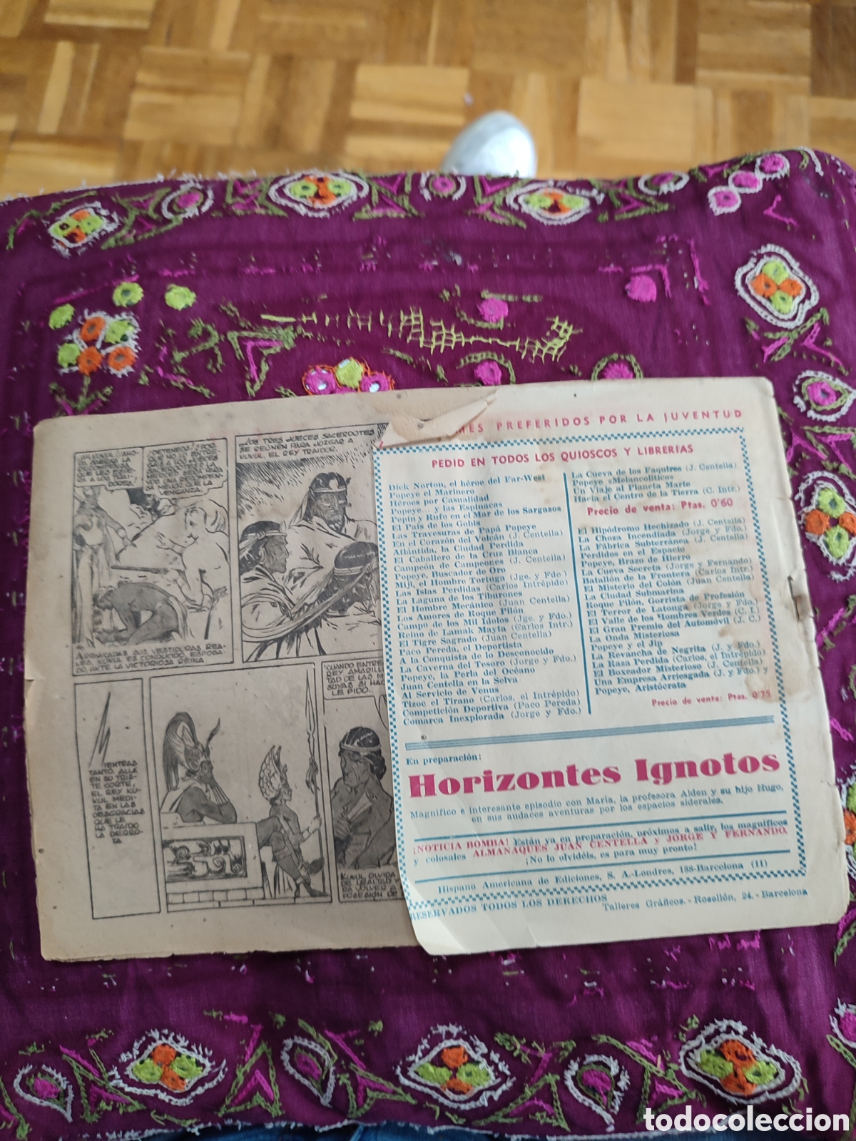 Tebeos: Carlos el intr&eacute;pido Azca la reina - Foto 2