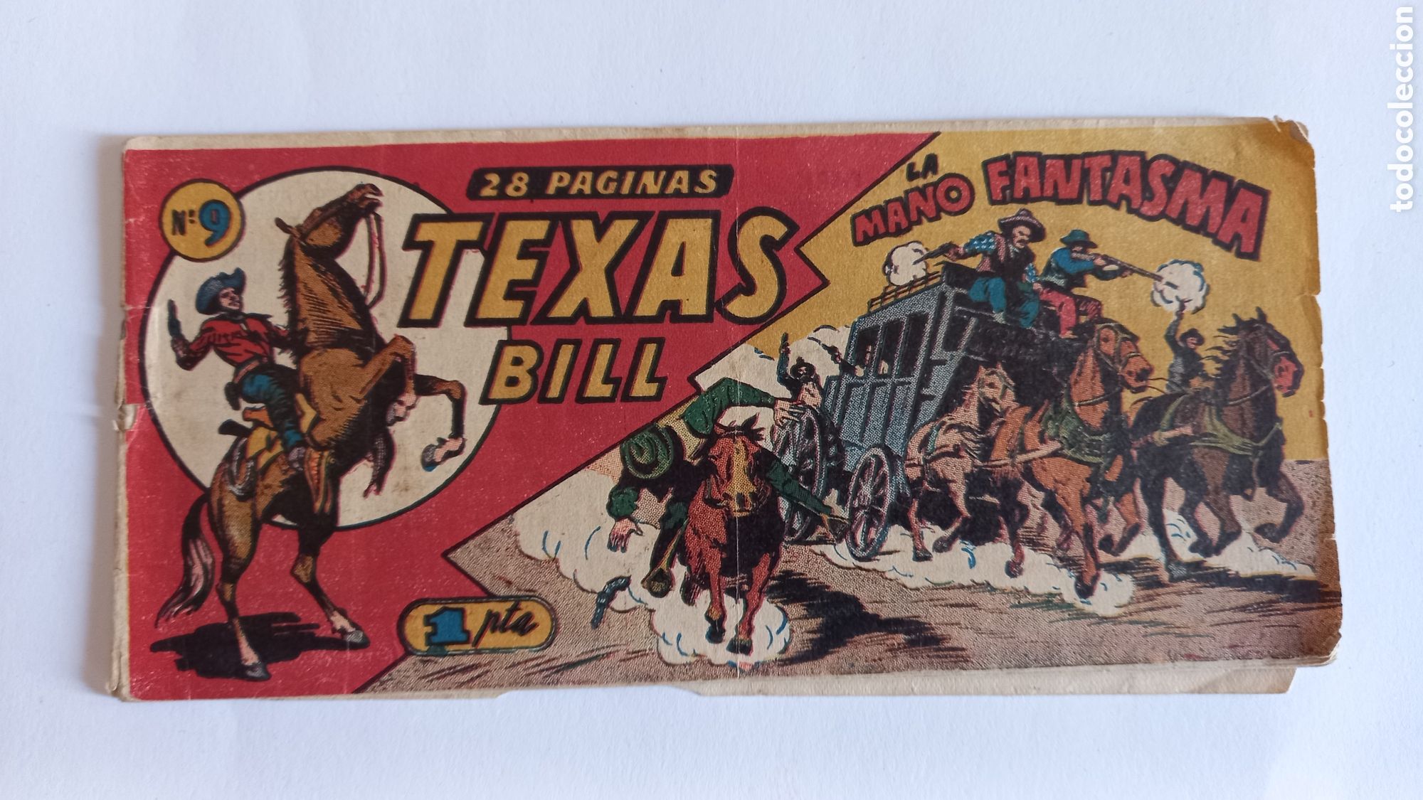 Tebeos: TEXAS BILL. Hispano Americana. N&ordm; 9 - Foto 1