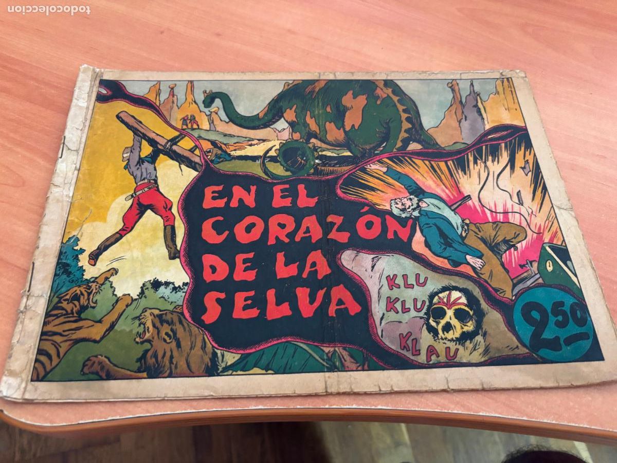Tebeos: EN EL CORAZON DE LA SELVA (HISPANO AMERICANA) (AB-9) - Foto 1